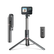 Telesin Selfiepinne Tripod - 245-1300mm med Fjärr till GoPro Hero12/11/Mini/10/9/8 Black/MAX & Mobil - Action King