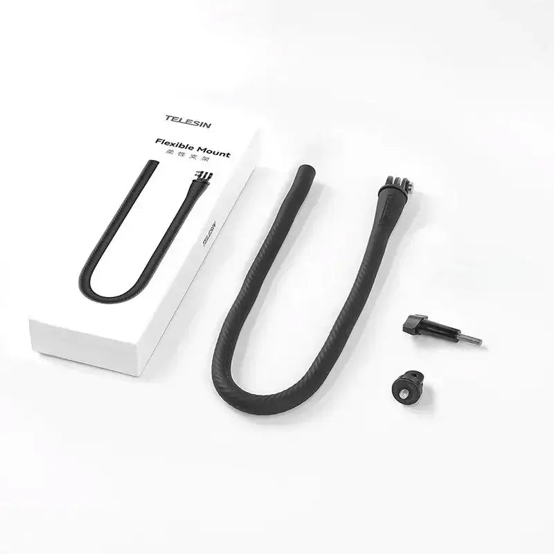 Telesin Flexible Mount - Flexibelt Svanhalsfäste 1/4" till GoPro - Action King