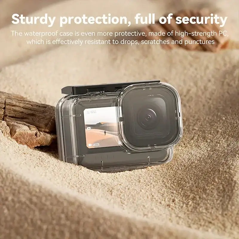 Telesin Vattentätt skal med dubbla bakdörrar till GoPro Hero13/12/11/10/9 Black - Action King