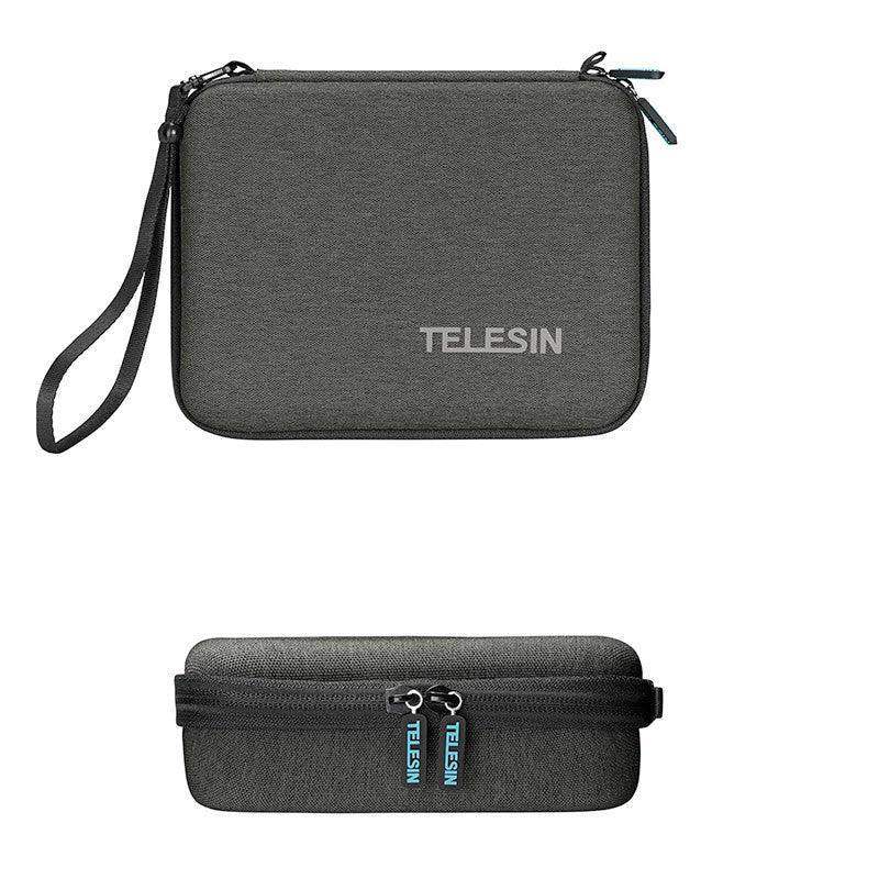 Telesin Väska / Förvaring Mellan Universal för Kamera / Mobil / Tillbehör - DIY - Grå - Action King