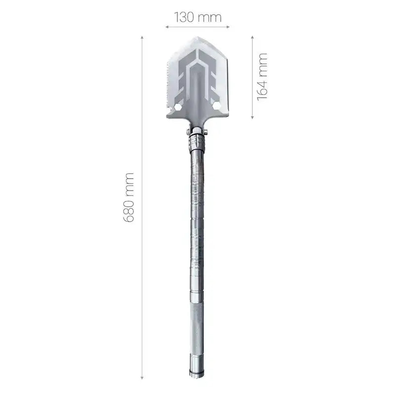 Överlevnadsspade 10 i 1 - Multiverktyg - Kit - Action King