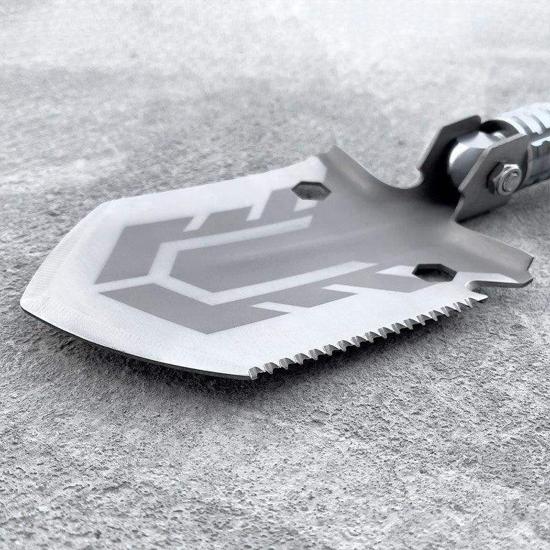 Överlevnadsspade 10 i 1 - Multiverktyg - Kit - Action King