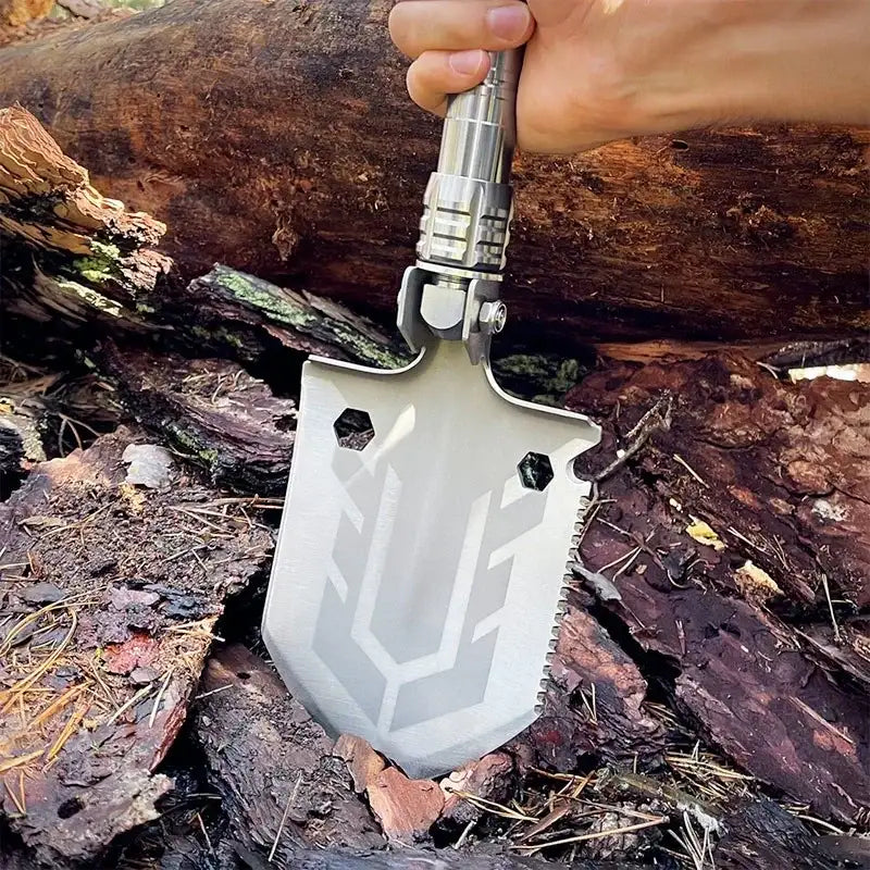 Överlevnadsspade 10 i 1 - Multiverktyg - Kit - Action King