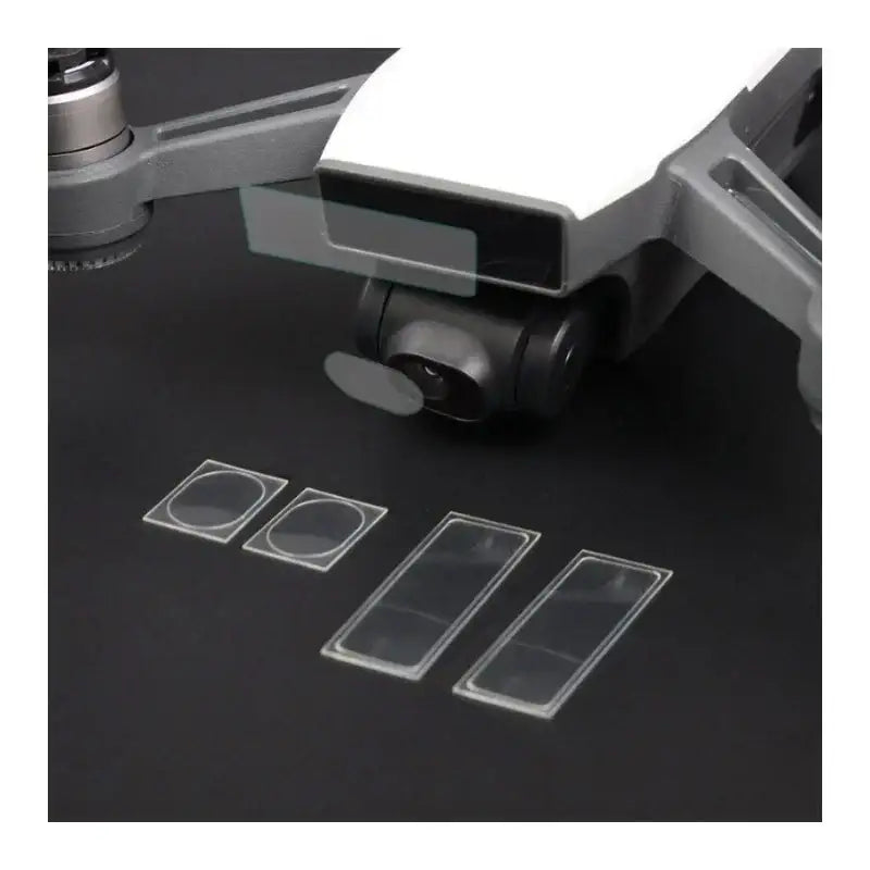 Skyddande film för kamera / 3D-sensor till DJI Spark - 2-pack - Kit - Action King