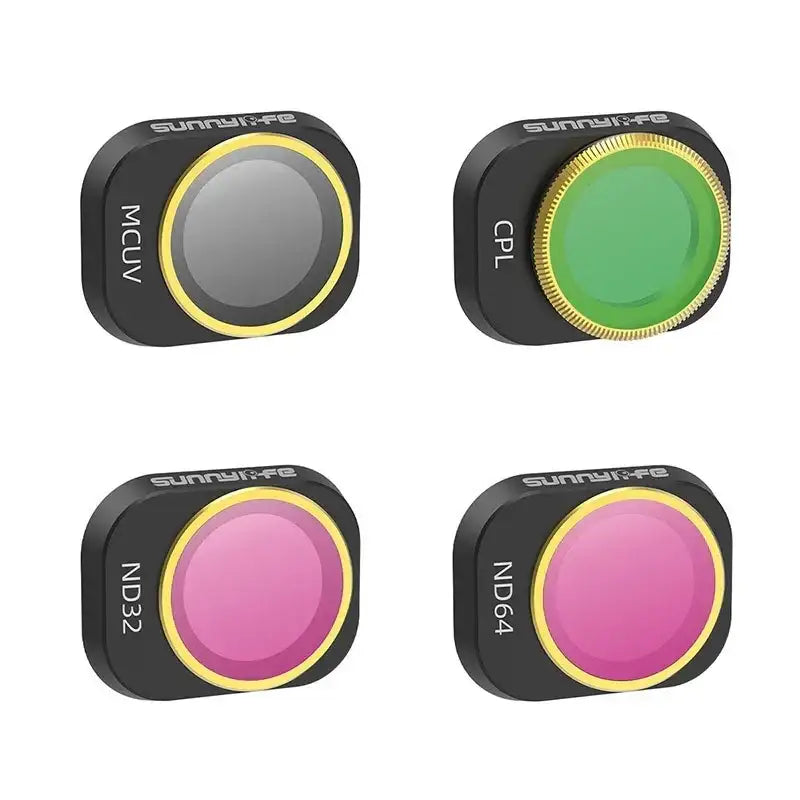 Filter 4-pack - MCUV + CPL + ND32 + ND64 till DJI Mini 4 Pro - Kit - Action King