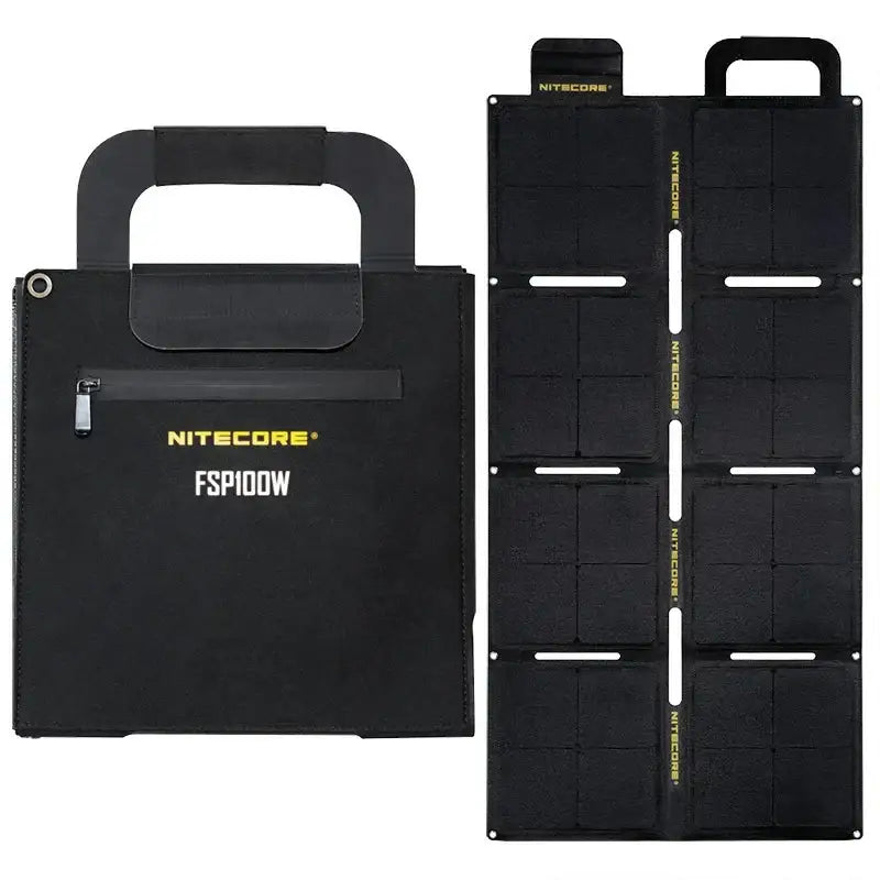 Nitecore FSP100W Waterproof Foldable Solar Panel 100W - Portabelt Vattentålig Solpanel 100W - Action King