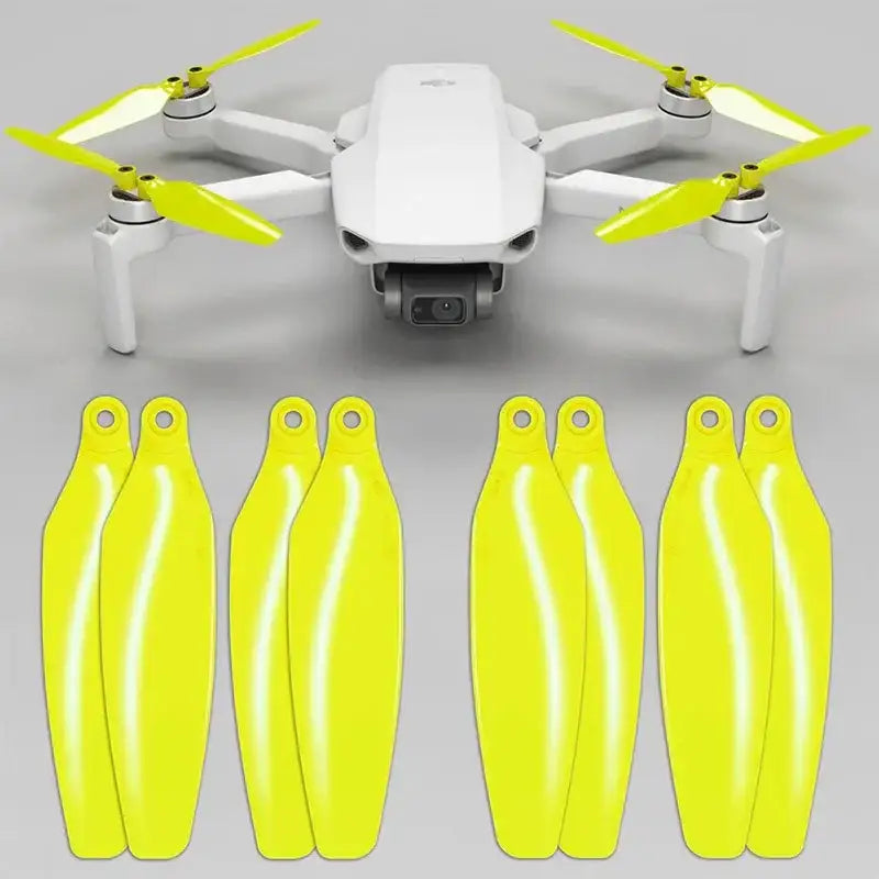Master Airscrew - DJI Mini 2 / SE / 4K Stealth Upgrade Propellers - Propeller till DJI Mini 2 / SE - Electric - Kit 4-Pack - Action King