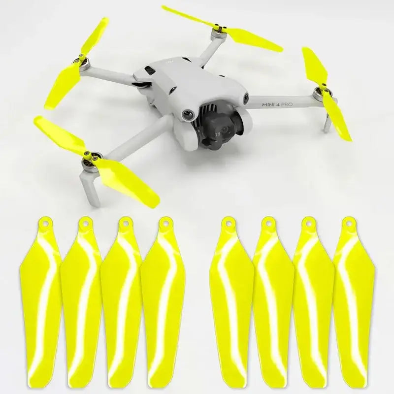 Master Airscrew - DJI Mini 4 Pro / 3 Pro Super Stealth Upgrade Propellers - Propeller - Electric - Kit 4-Pack - Action King