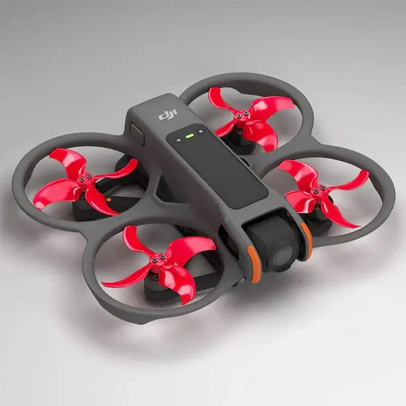 Master Airscrew DJI Avata 2 Upgrade Propellers - 4-Blad Propeller till DJI Avata 2 - Röd - Kit 4-Pack - Action King