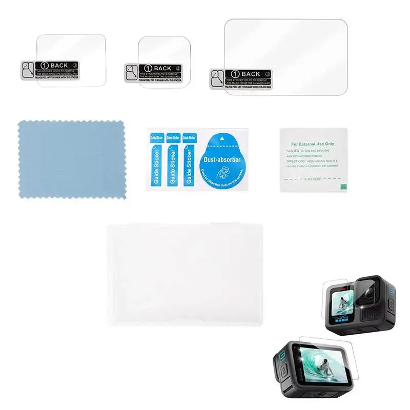 Linsskydd och Skärmskydd till GoPro Hero13 Black - Kit - Action King