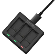 Telesin Batteriladdare - Trippel - för GoPro Hero13 Black - Action King