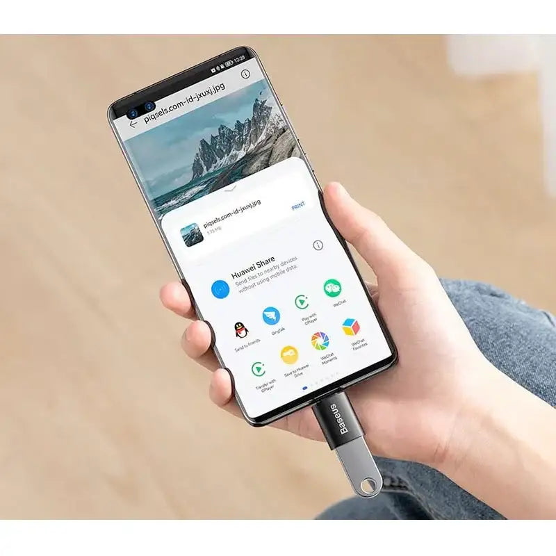 Baseus Ingenuity OTG Adapter USB-C till USB-A - Action King