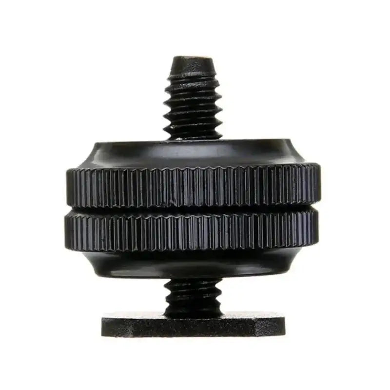 Adapter blixtsko till 1/4" skruv, Cold Shoe - Aluminium - Action King