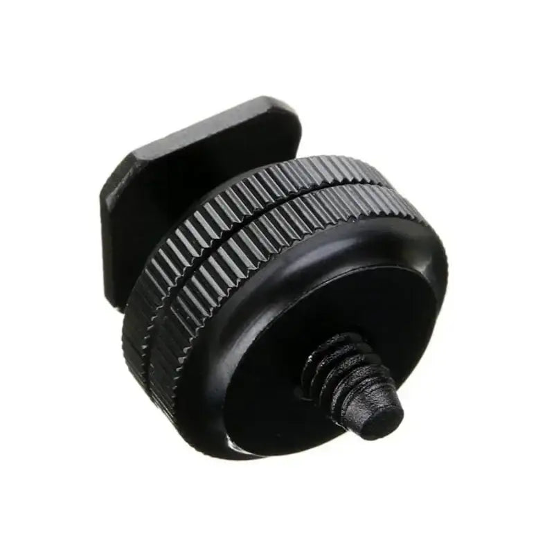 Adapter blixtsko till 1/4" skruv, Cold Shoe - Aluminium - Action King