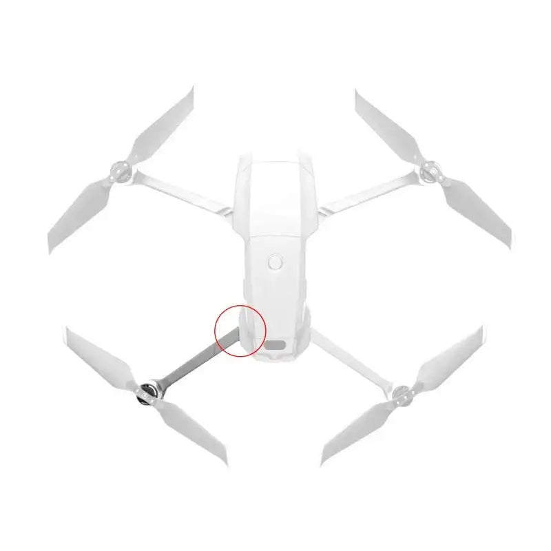 Fäste för axel till DJI Mavic 2 Pro / Zoom för motorarm - Vänster Bak - Action King