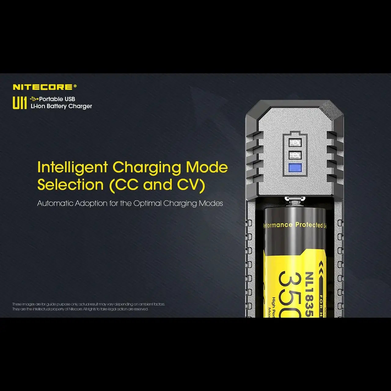 Nitecore UI1 Universal Charger / Batteriladdare - Action King