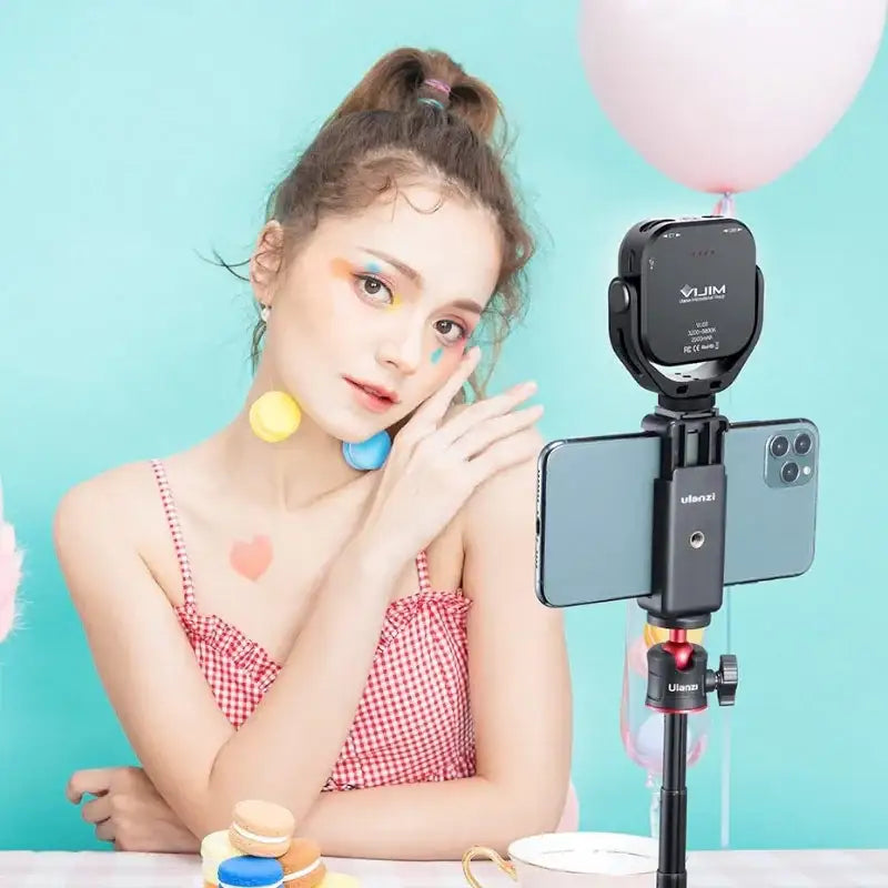 Ulanzi VIJIM VL66 Belysning LED för foto / video - 2000mAh internt batteri - 800lm - Action King