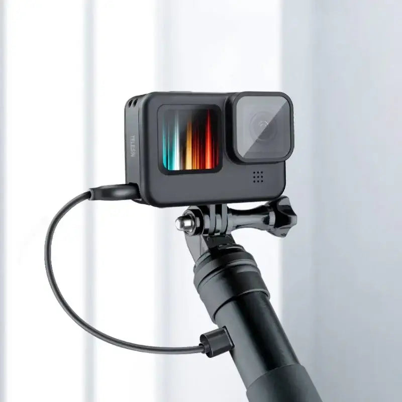 Telesin Batterilucka med genomföring USB till GoPro Hero13/12/11/10/9 Black - Action King