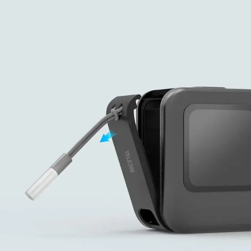 Telesin Batterilucka med genomföring USB till GoPro Hero13/12/11/10/9 Black - Action King