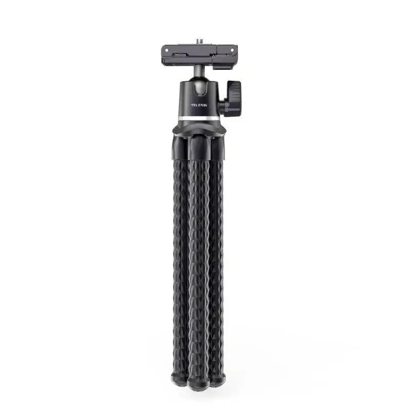 Telesin Tripod flexibelt 360 grader kulledshuvud 1/4" skruv / Mobilhållare / Tillbehörssko - Bläckfisk - Action King