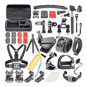 50 i 1 tillbehörskit / 50 tillbehör GoPro / stor förvaringsväska - Action King