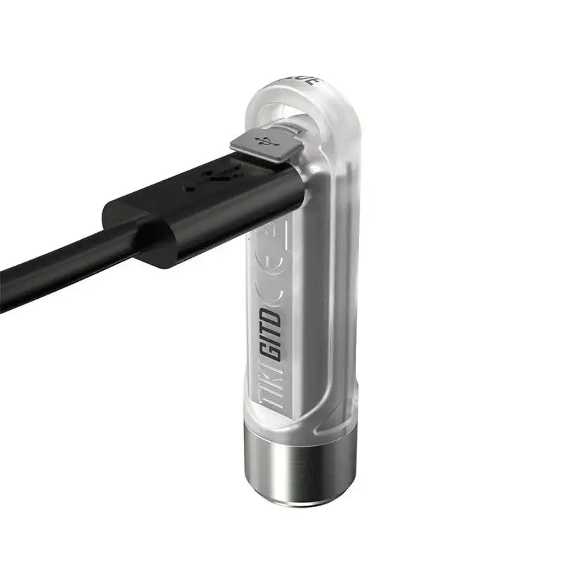 Nitecore TIKI GITD Blue Nyckelringslampa USB-C - 300lm - Action King