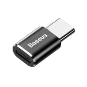 Baseus Adapter Micro-USB till USB-C - Svart - Action King