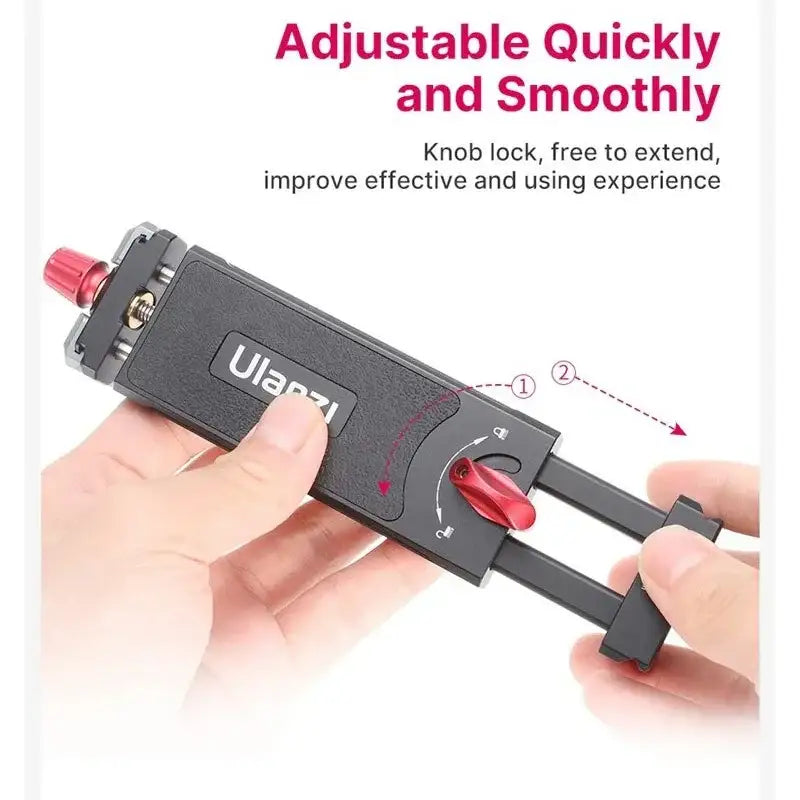 Ulanzi U-Pad III Tablet Clamp Fäste - hållare Padda till 1/4" skruv - Aluminium - Action King