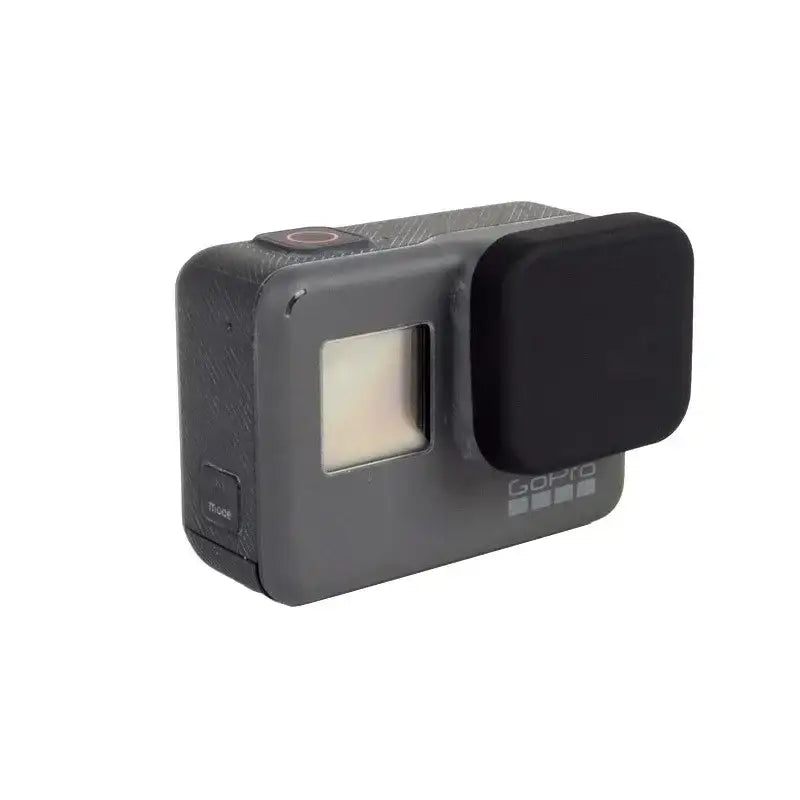 Linsskydd till GoPro Hero5/6/7 i Silikon - Svart - Action King
