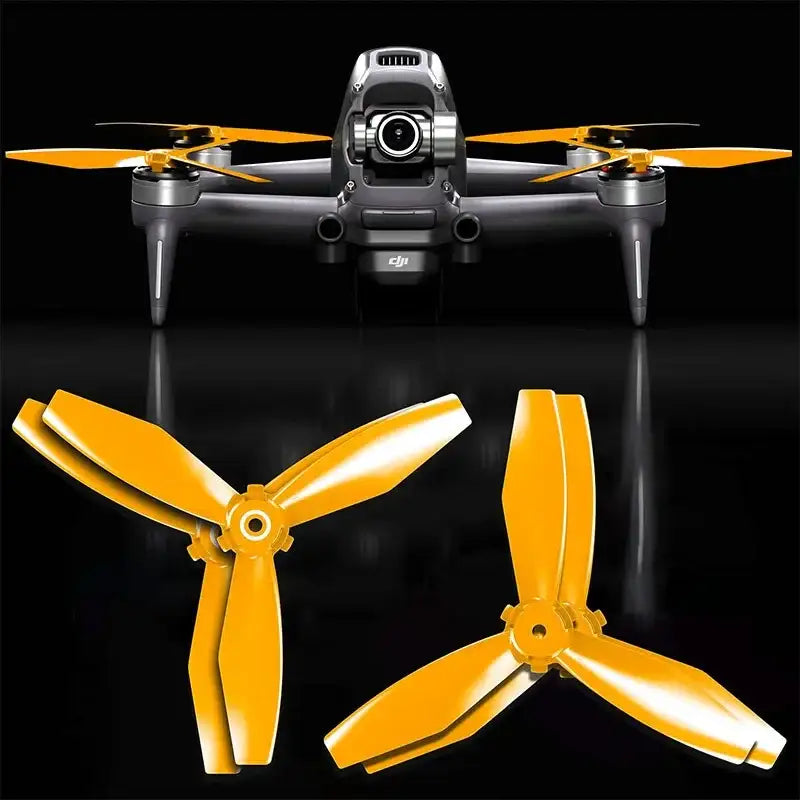 Master Airscrew - DJI FPV Ludicrous Upgrade Propellers - Propeller till DJI FPV - Orange - Kit 4-Pack - Action King