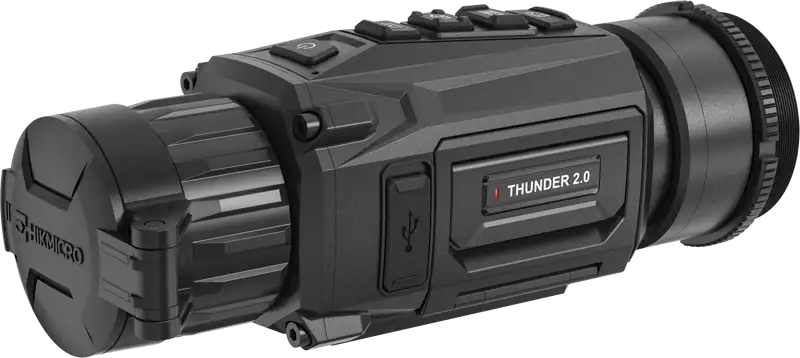 HIKMICRO Thunder TE19CR termiskt clip-on sikte för nattjakt och observation.