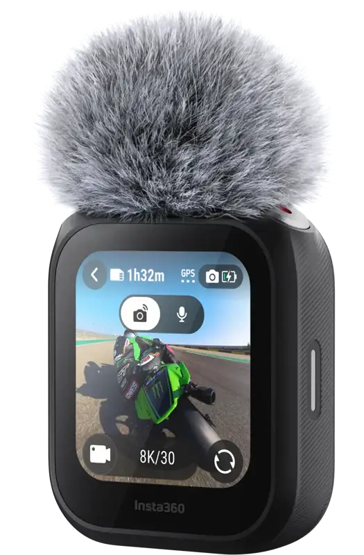 Insta360 GPS Fjärrkontroll med Inbyggd Mikrofon