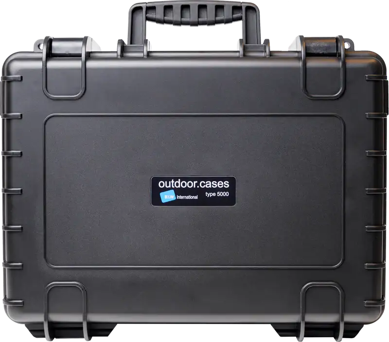 BW Outdoor Case 5000 för optimalt skydd av utrustning, vattentät & stöttålig transportväska.