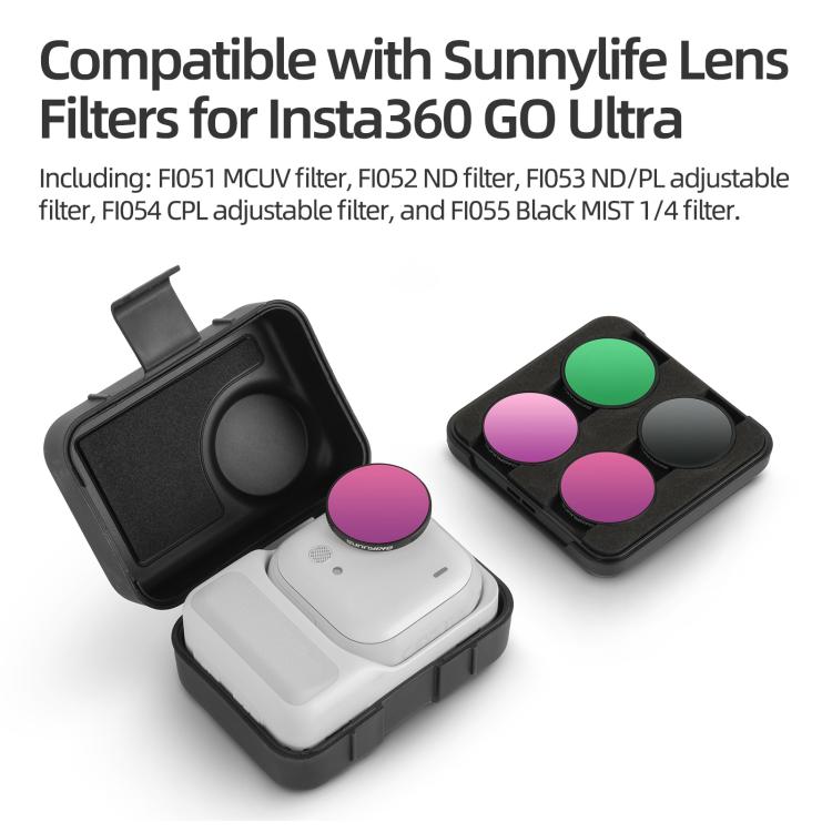 Insta360 GO Ultra - Skyddande Förvaringsväska för Insta360 GO