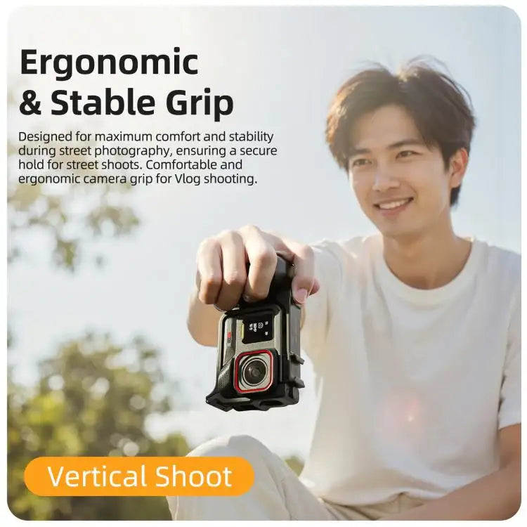 Ergonomiskt Insta360 Ace Pro - Ergonomiskt Kamerahandtag för Insta360
