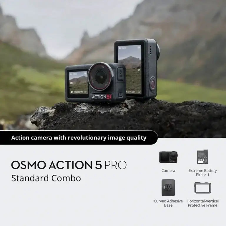 DJI Osmo Action 5 Pro Standard Combo - Action King