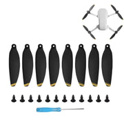 Propeller till DJI Mavic Mini - ersätter 4726F - Kit 4-Pack - Svart/Silver - Action King