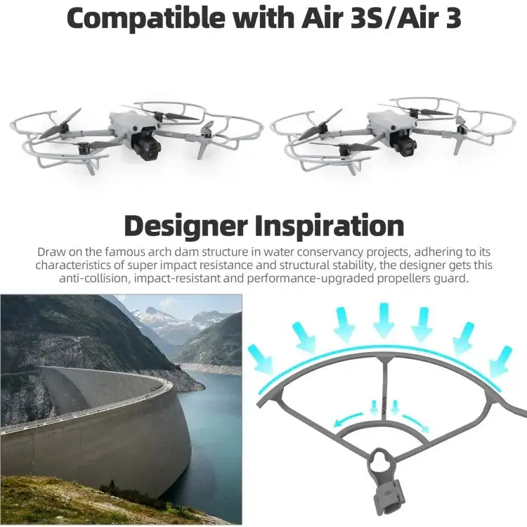 Propellerskydd till DJI Air 3 / Air 3S - Action King
