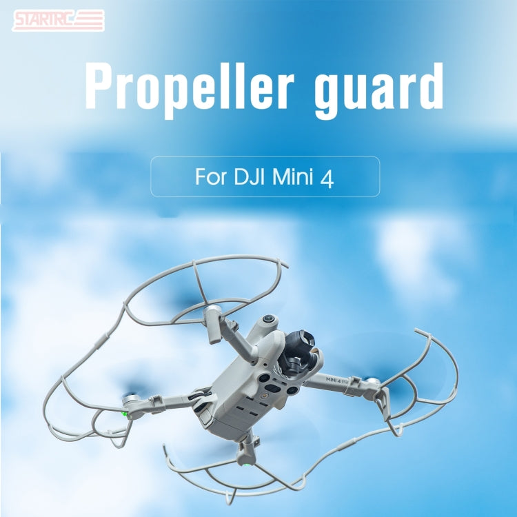 DJI Mini 4 Propellerskydd för optimal säkerhet och krockskydd. Lätt att montera, skyddar drönaren.