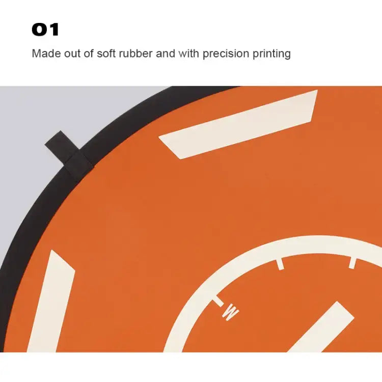 STARTRC RC Drone Quadcopter Portable Parking Apron Fast-fold Landing Parking Pad for DJI Mavic Mini / Mavic Air 2, Diameter: 56cm - Action King