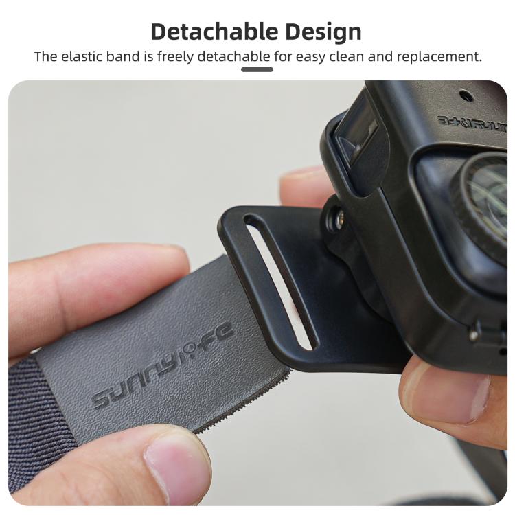 DJI Osmo Nano Sunnylife - Justerbar Huvudrem med 360 Rotation