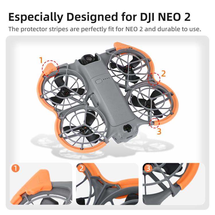 Färgglada Propellerskydd för DJI Neo Drönare