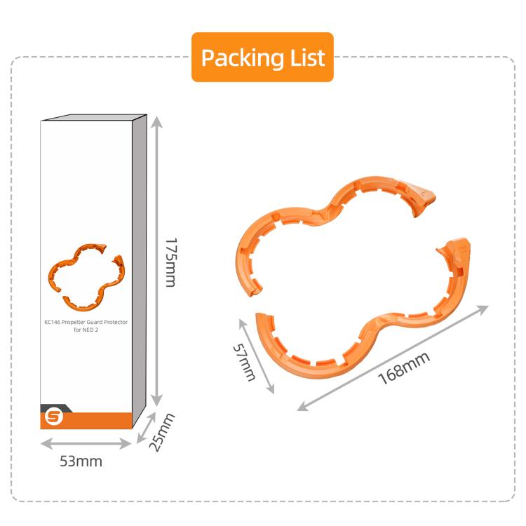 Färgglada Propellerskydd för DJI Neo Drönare