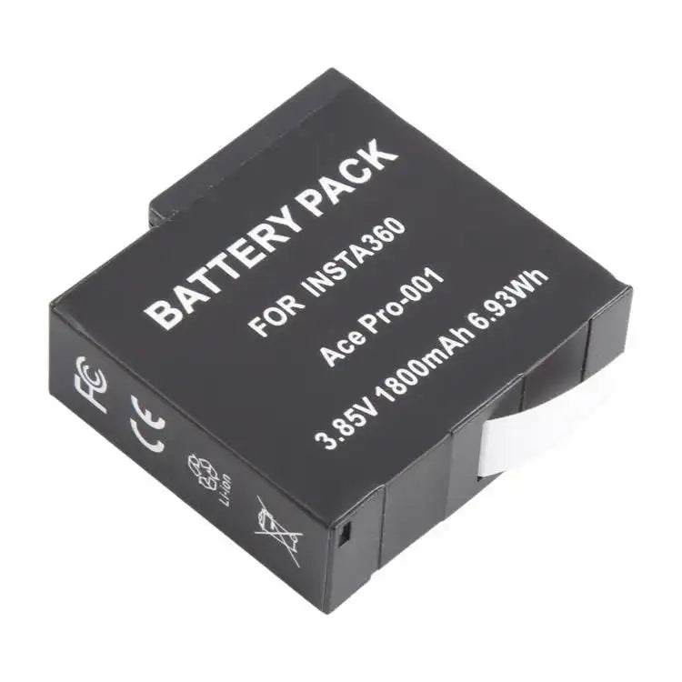 Ace Pro-001 Batteri 1800mAh för längre filmning – bild på ett kamera-batteri.