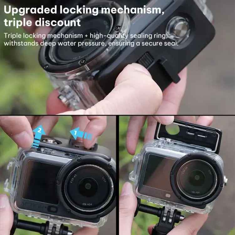 Robust Undervattenshus för Osmo Action 6