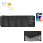 HAWEEL 28W Vikbar Solpanel