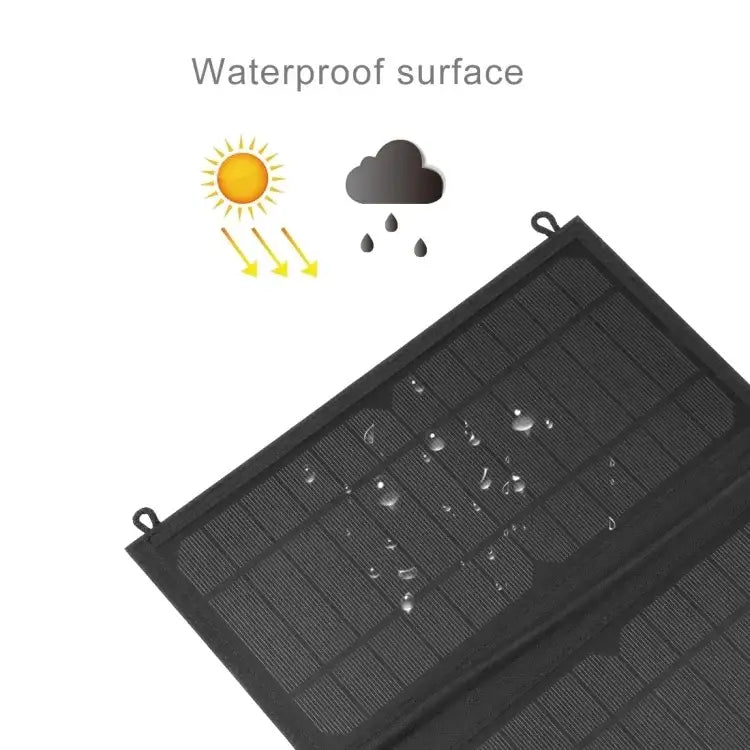 HAWEEL 24W Solar Panel: Flexible Charging with Solar Energy