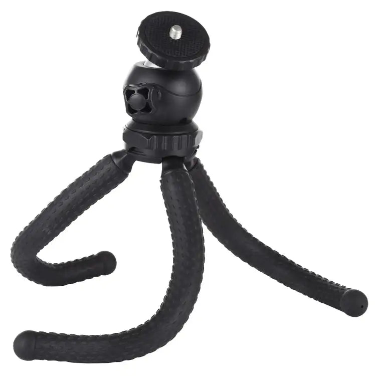 PULUZ Mini Octopus Flexible Tripod Holder with Ball Head for SLR Cameras, GoPro, Cellphone, Size: 25cmx4.5cm - Action King