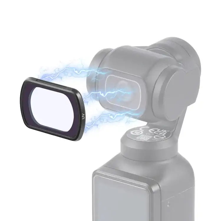For DJI Pocket 3 PULUZ Magnetic Camera Lens UV Filter - Action King