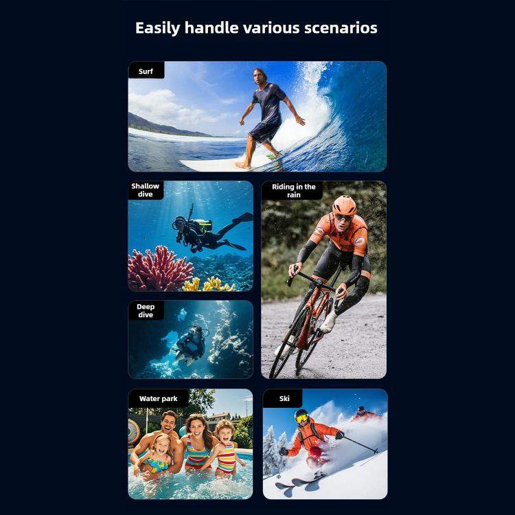 Osmo Action 6 Vattentätt Hus för Äventyr